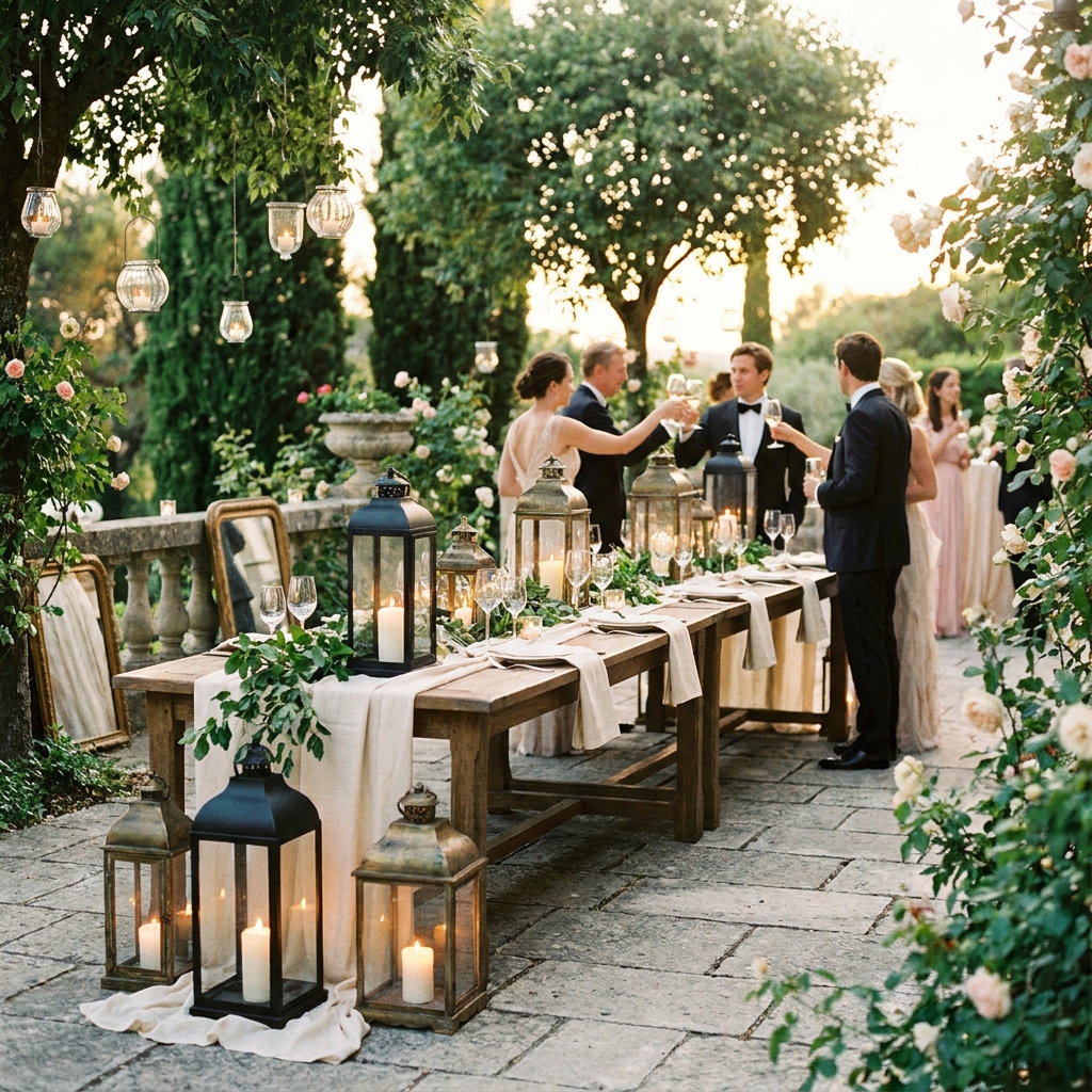 Candlelit Glass Lanterns