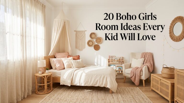 20 Boho Girls Room Ideas Every Kid Will Love