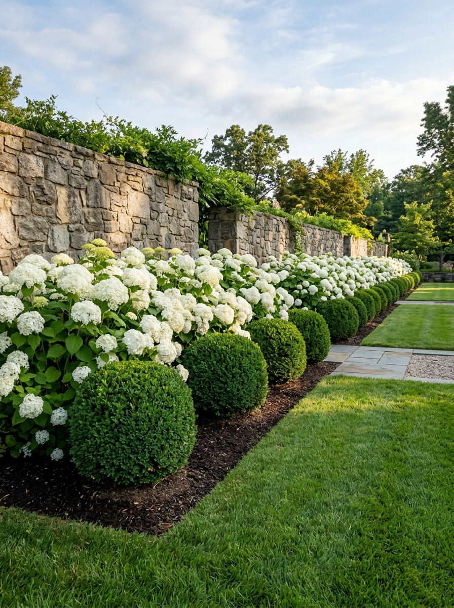 Evergreen Accent Row