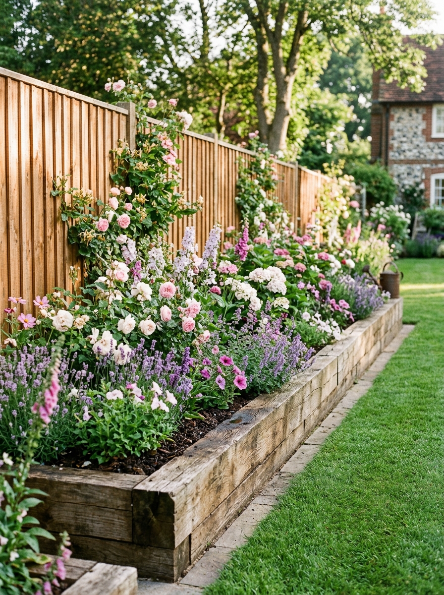 Raised Flower Bed