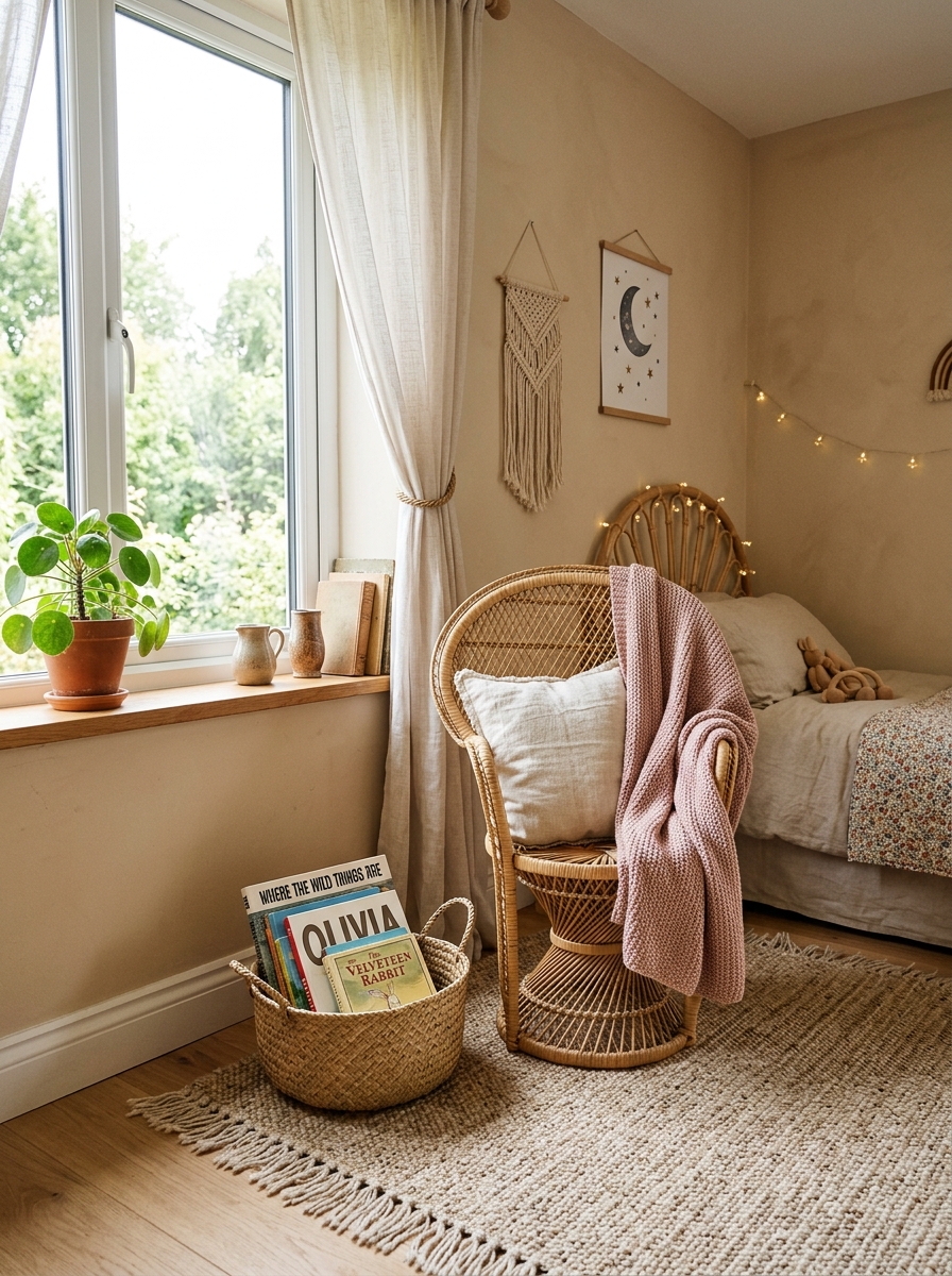 Rattan Reading Nook