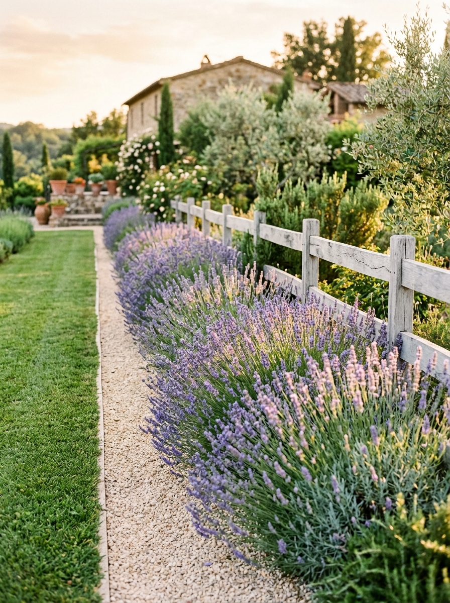 Lavender Border