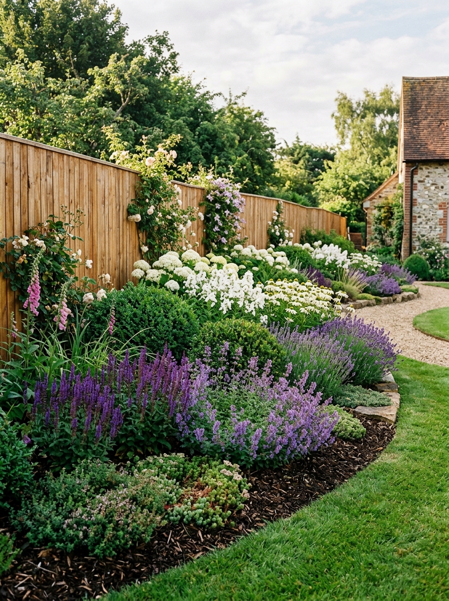 Curved Planting Bed