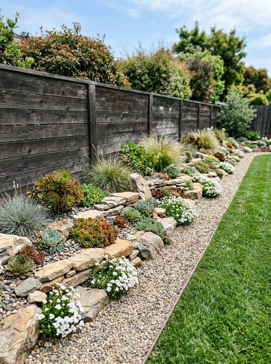 Rock Garden Border