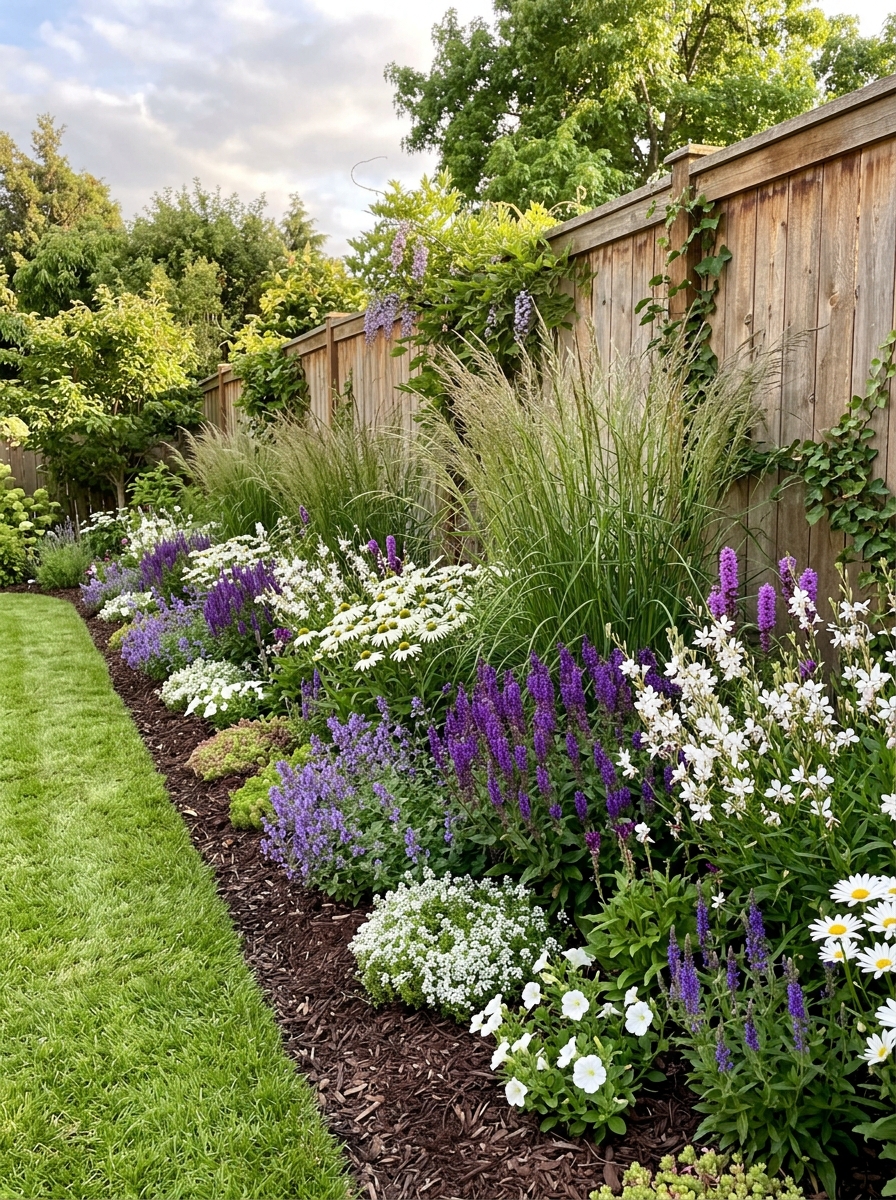 Ornamental Grass Border