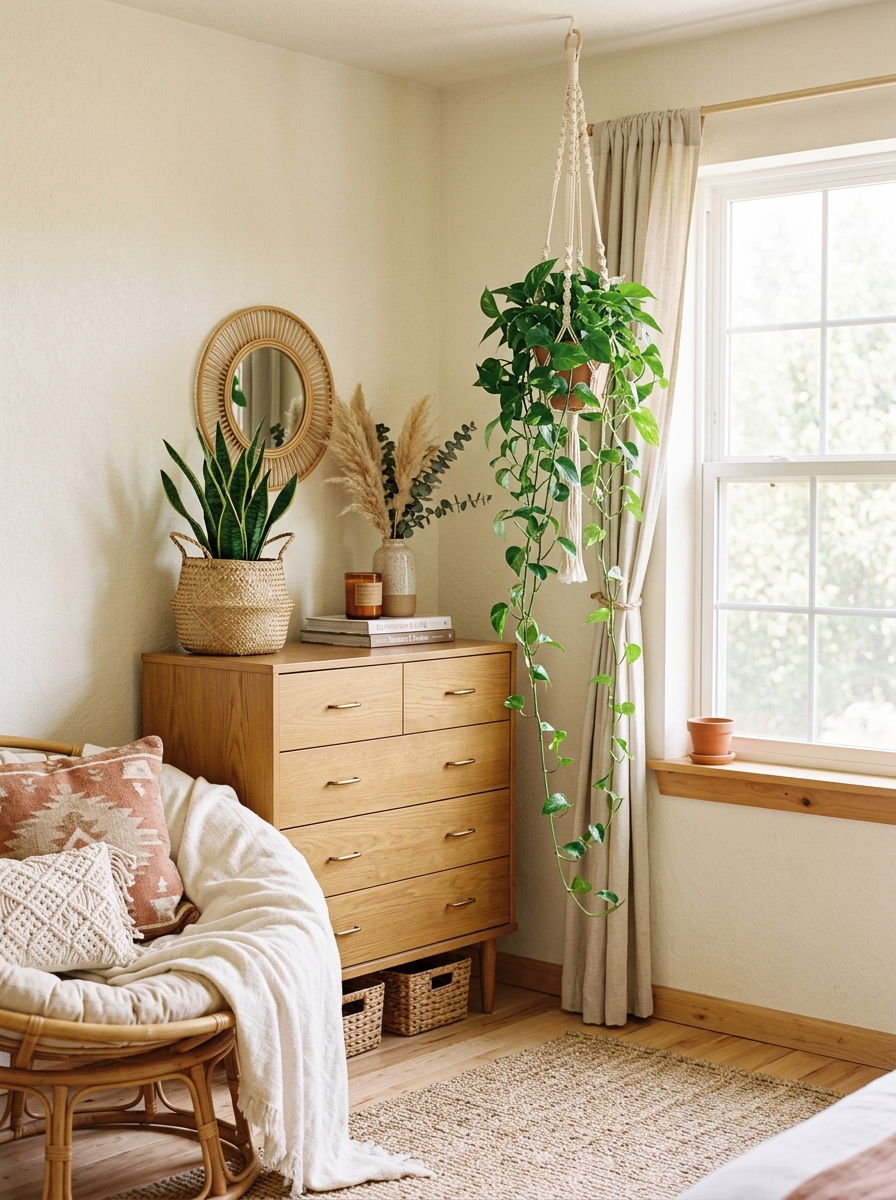 Hanging Plant Corner