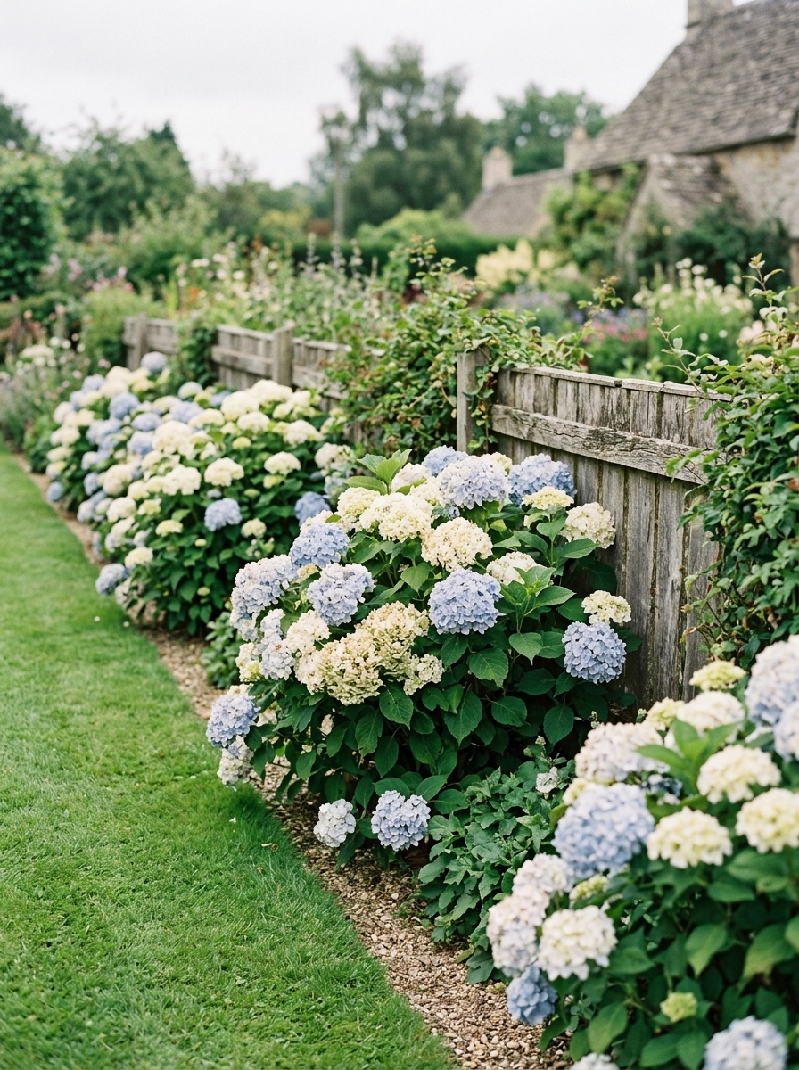Flowering Hydrangeas