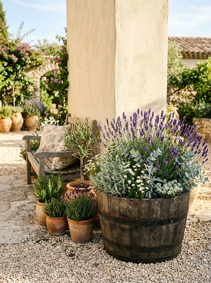 Lavender Barrel
