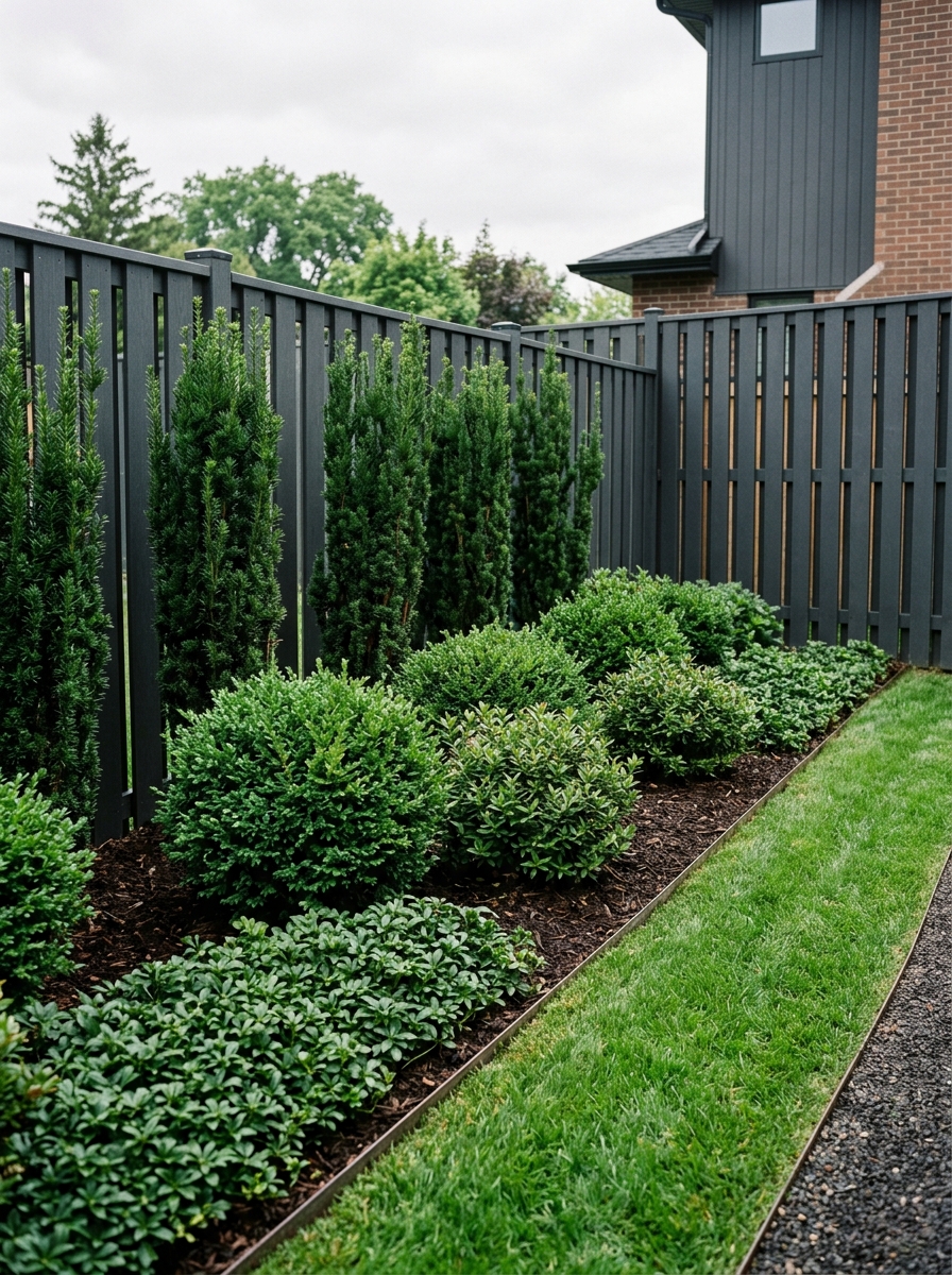 Layered Evergreen Bed