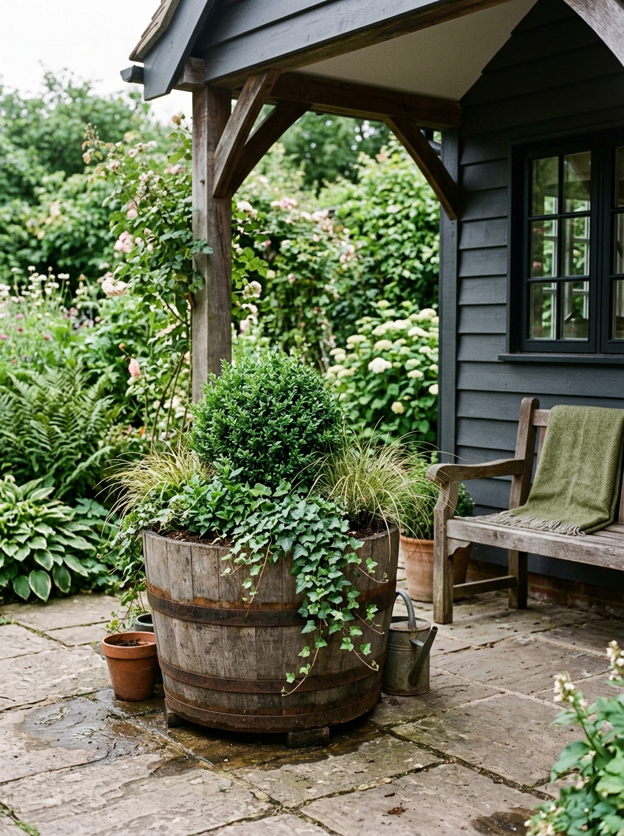 Evergreen Barrel