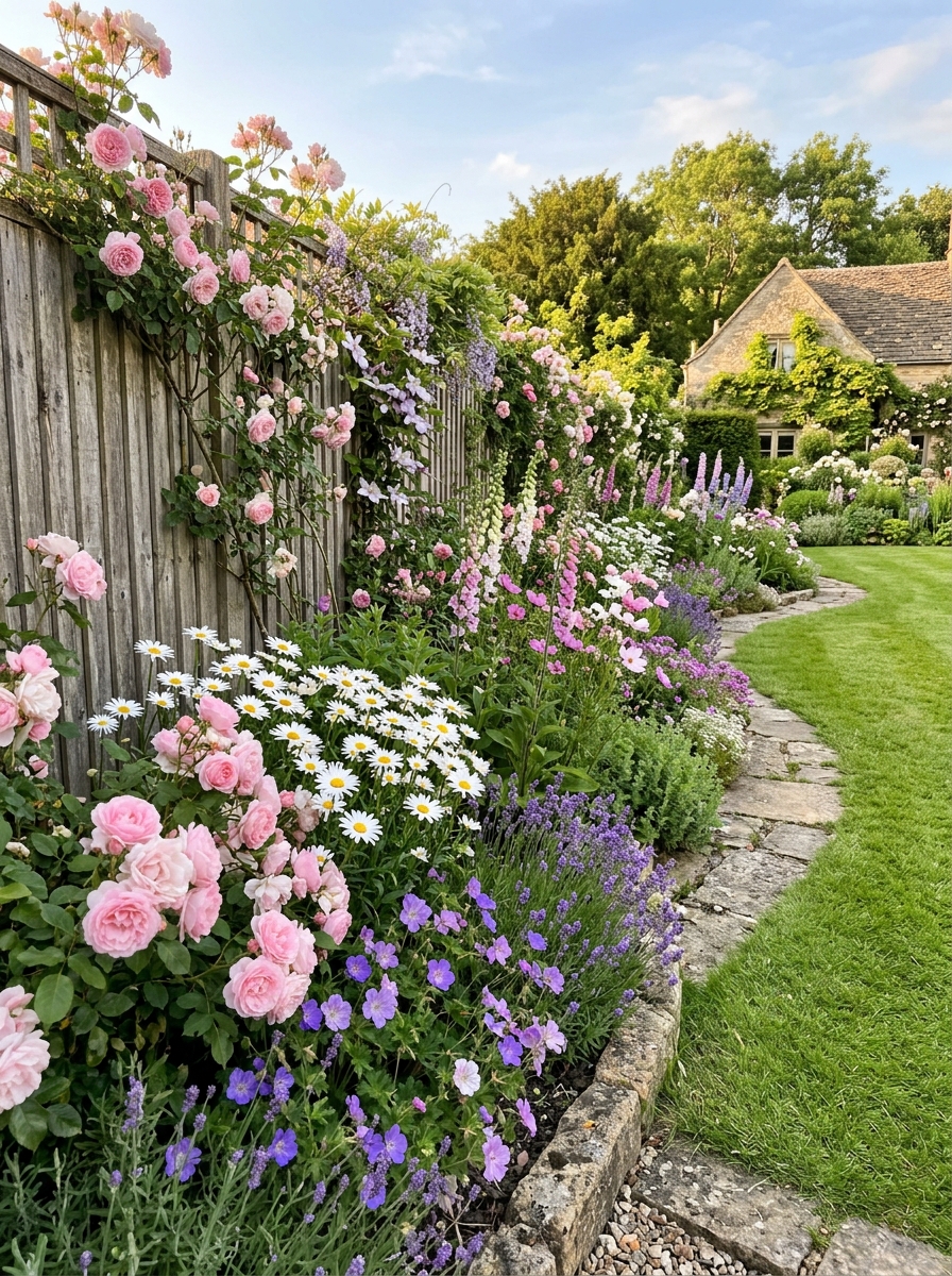 Cottage Flower Border