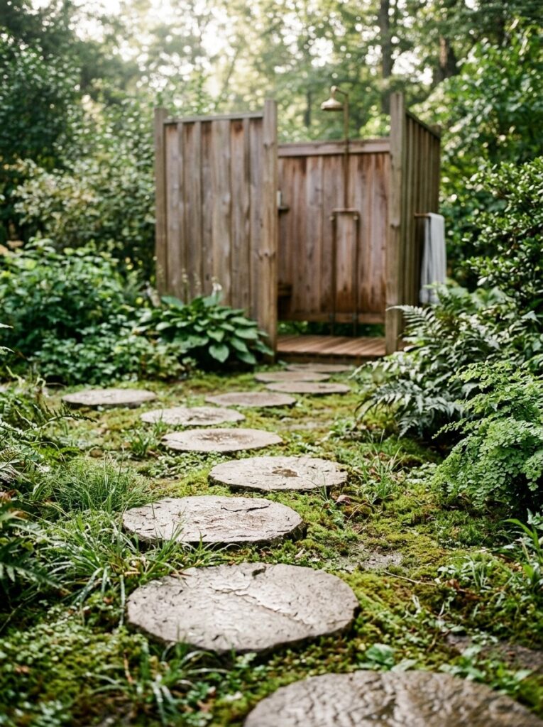 Round Stone Pathway