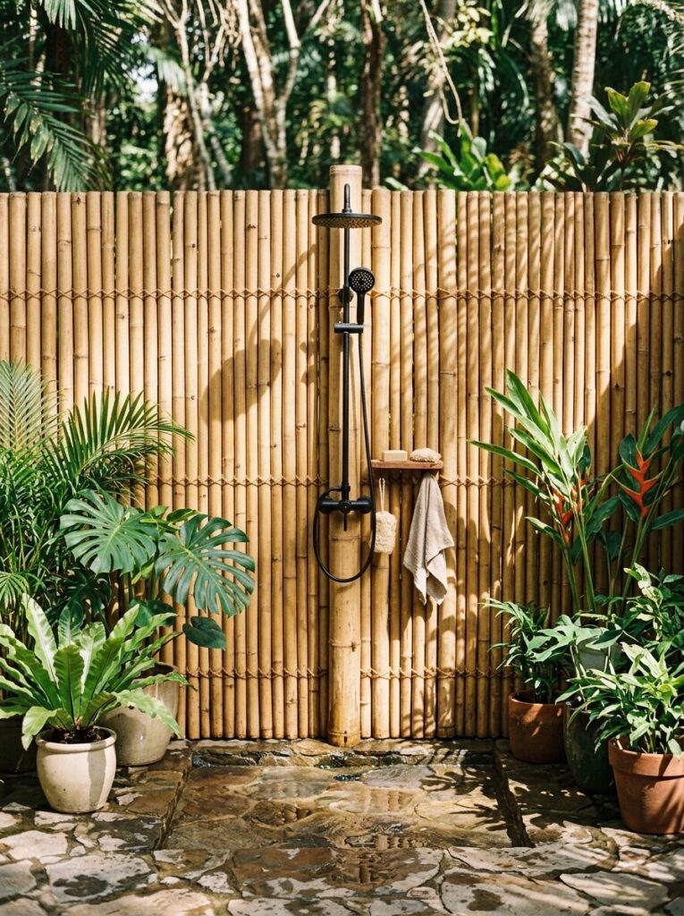 Bamboo Fence Backdrop