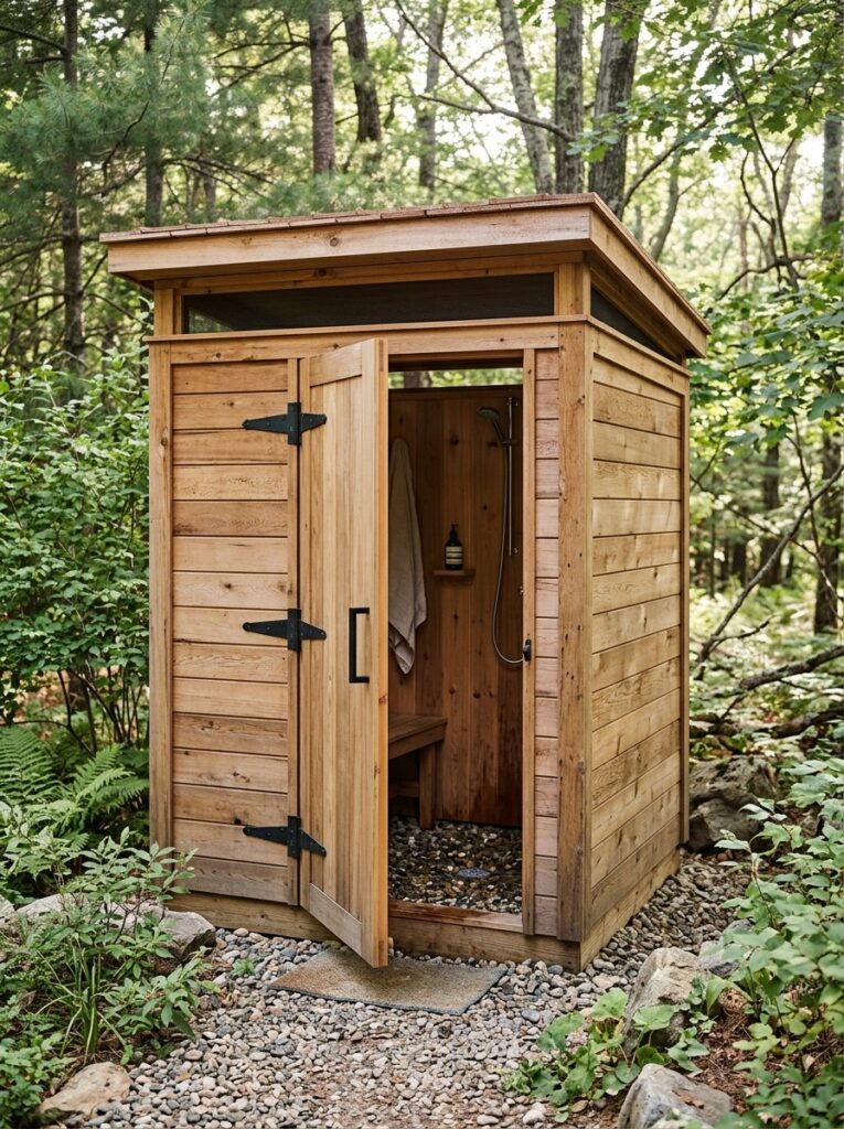 Enclosed Wood Box