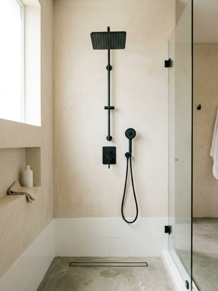 Black Metal Fixtures