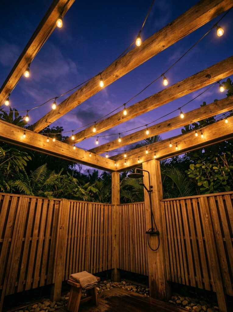 String Light Canopy